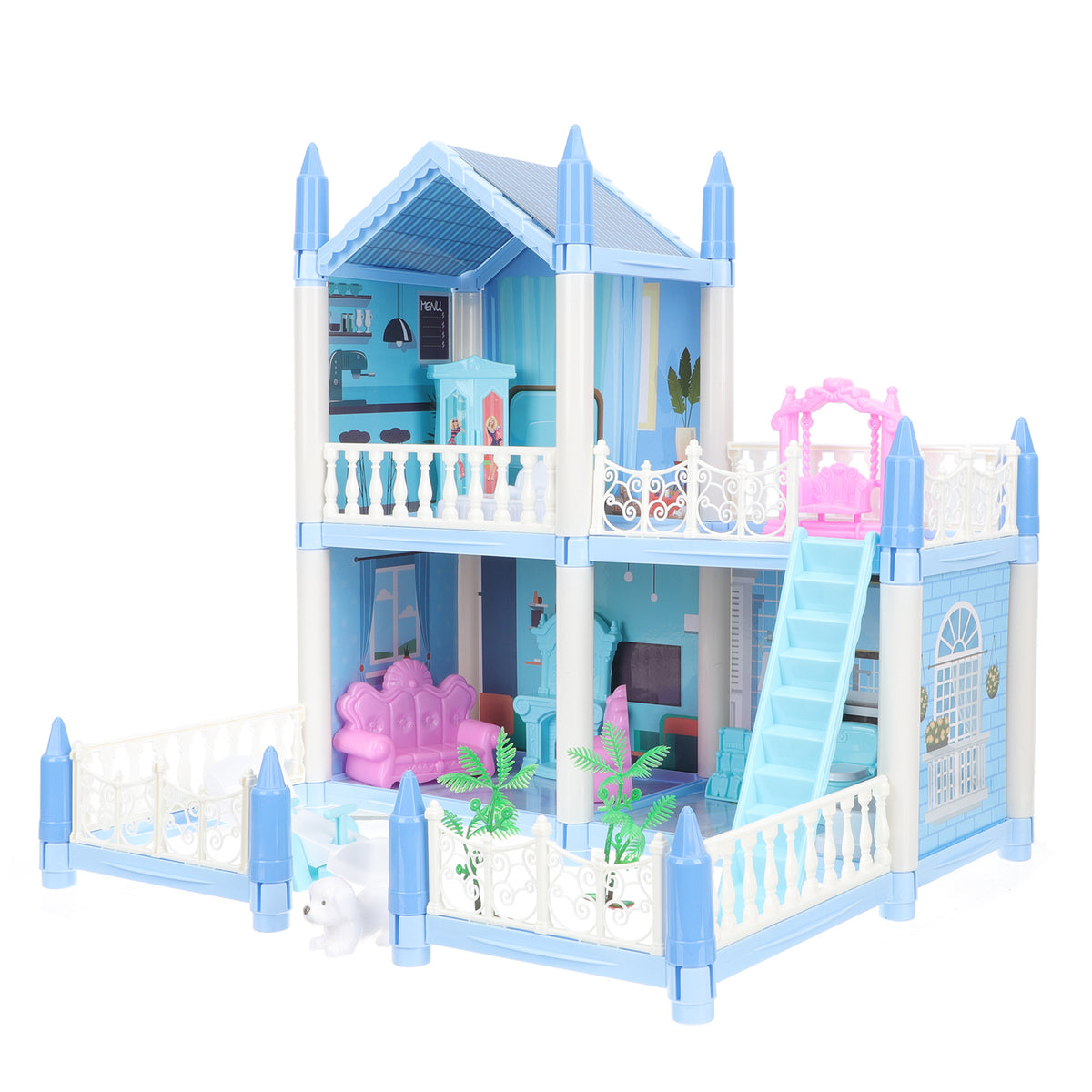 Puzzle Villa House Construction Model Kit I74252