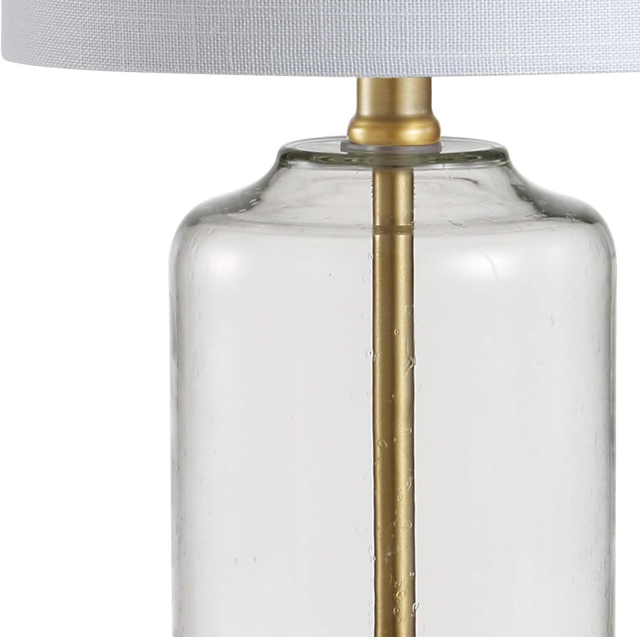 Clear/Brass Gold LED Table Lamp O541451