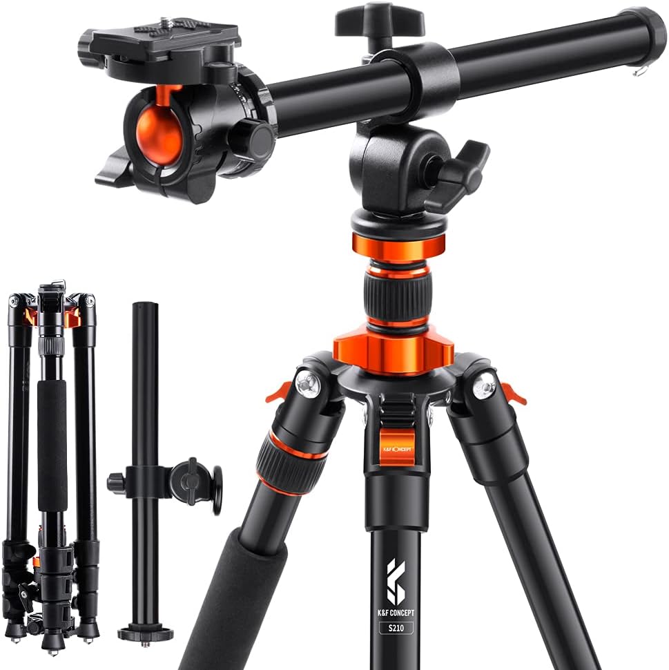 78 inch DSLR Camera Tripod with Magnesium Alloy Center Column L25233