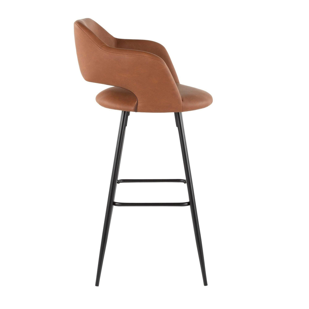Grey/Black Barstool (Set of 2) Z25872