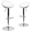 White Bar Stool (Set of 2) T122
