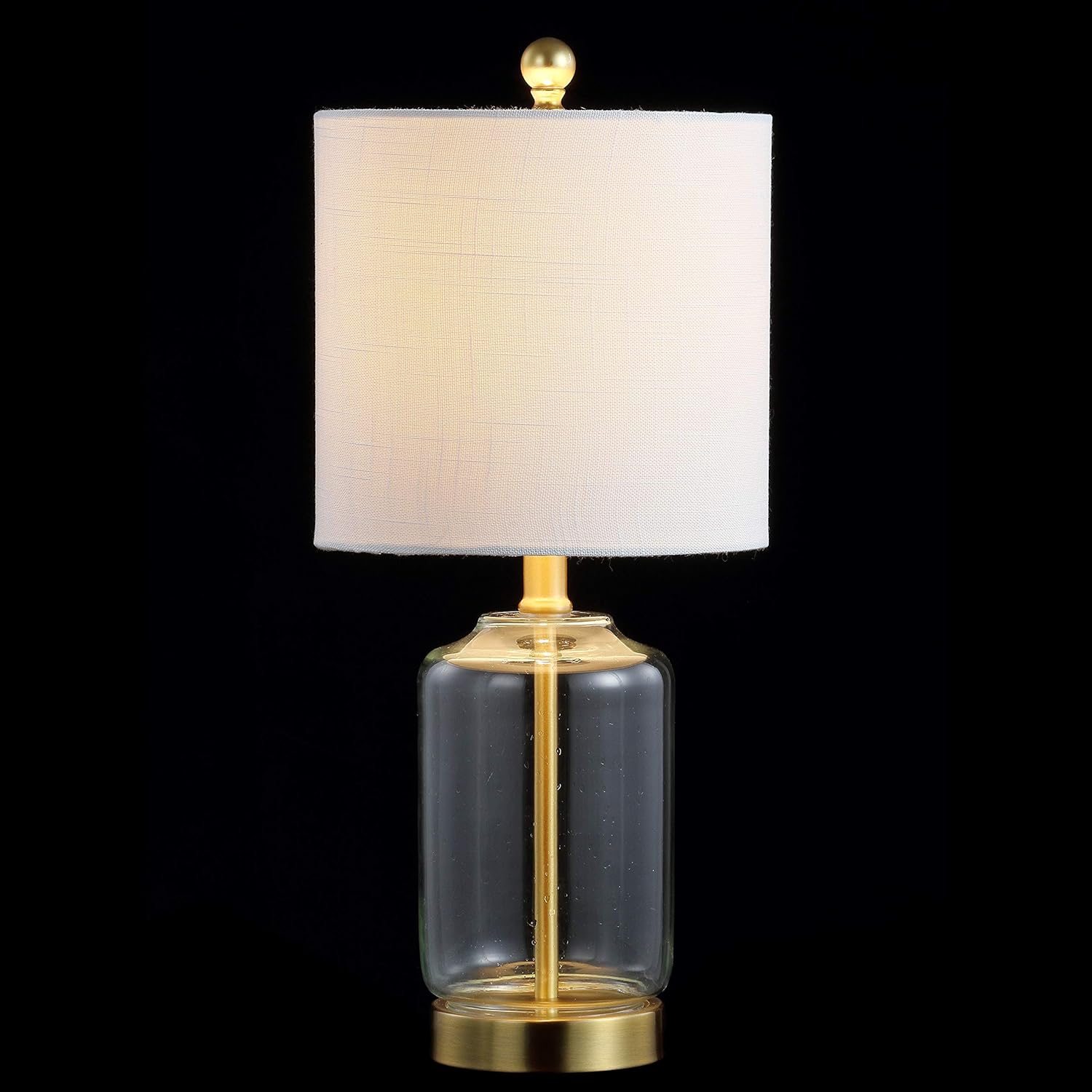 Clear/Brass Gold LED Table Lamp O541451