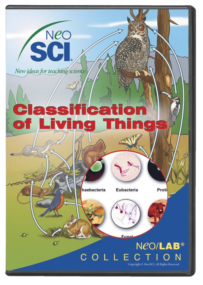 Classification of Living Things Lab Software Network License CD Y3069