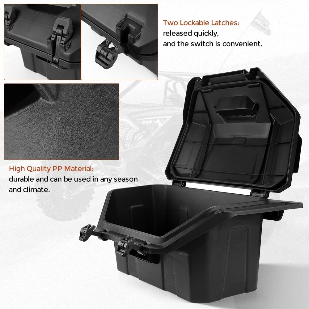 Upgraded Storage Rear Cargo Box with Two Lockable Latches Q9823