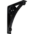 Wrought Iron Bracket Antiqued Silver C1607