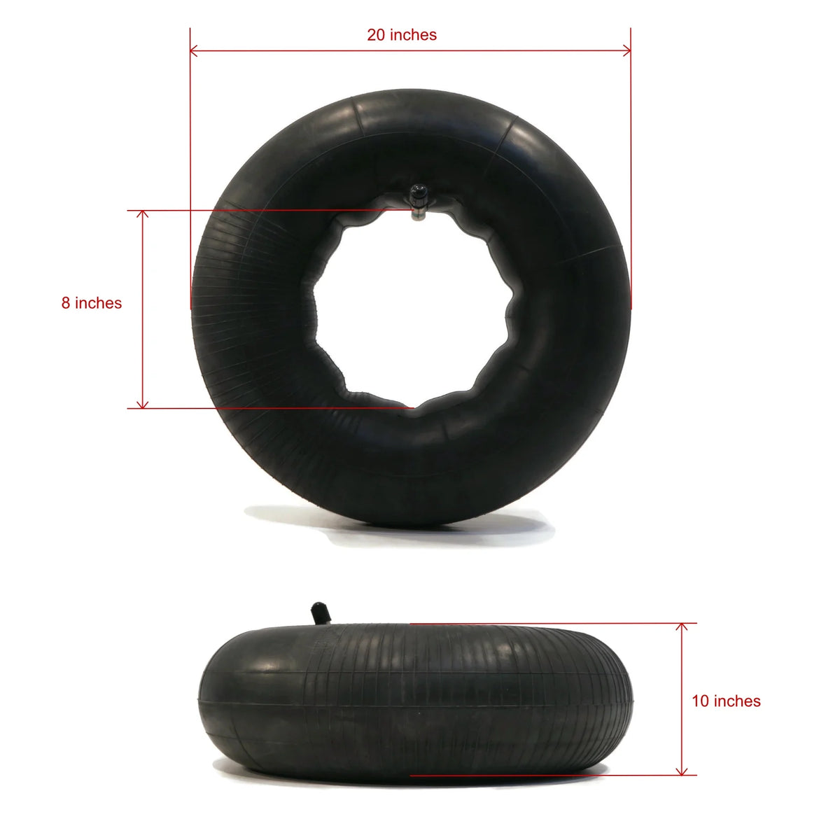 4 Tire Inner Tubes 21x12x8 21x9x8 TR13 Straight Valve G481914