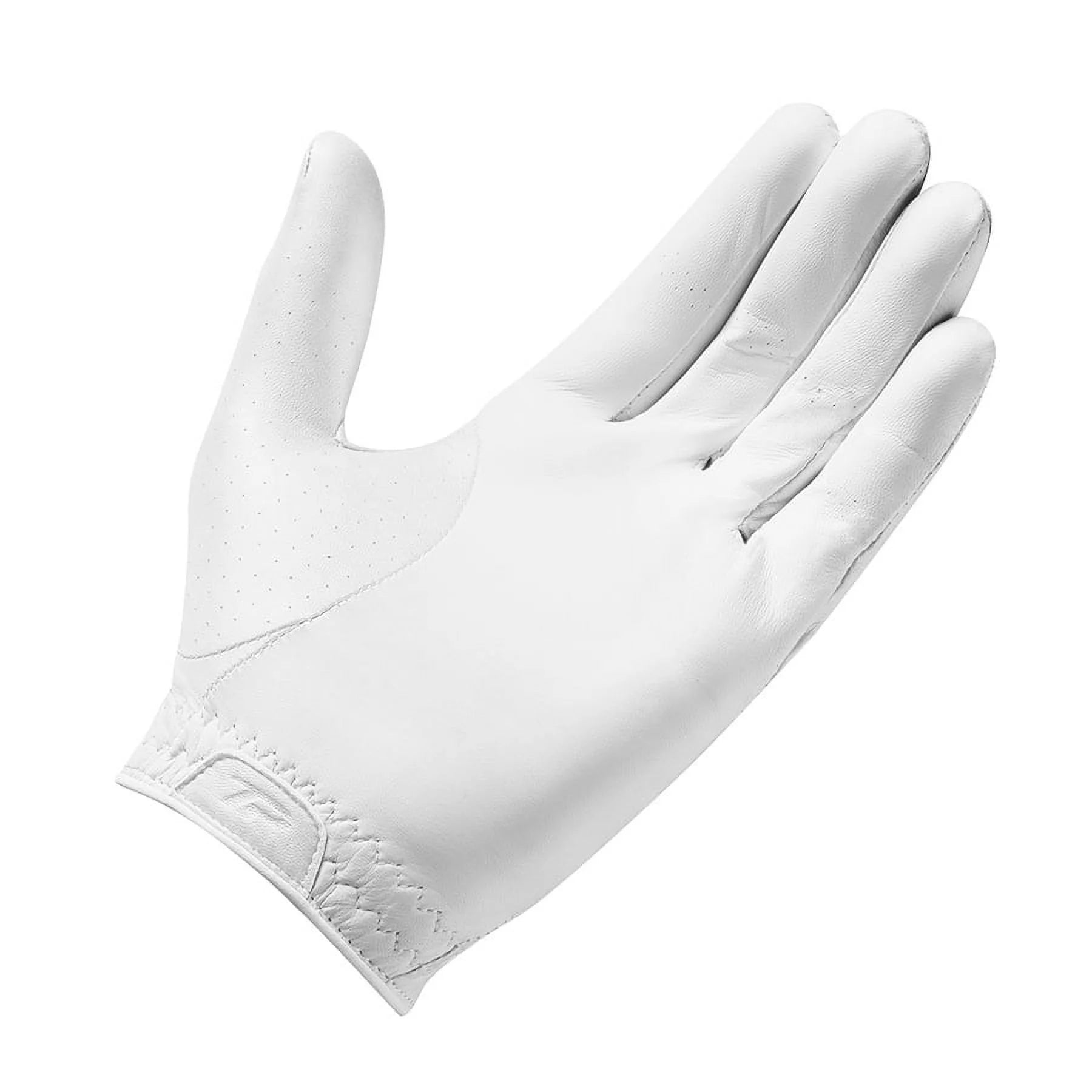 White Large Golf Glove Q401