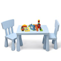 Blue 3-Piece Kids Table and Chair Set A27254