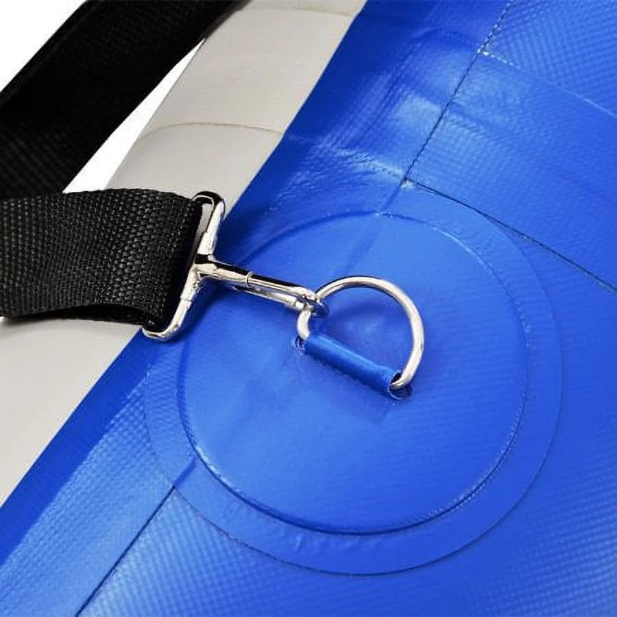 Blue Inflatable Kayak Set 2 Person with Paddle & Air Pump F49414