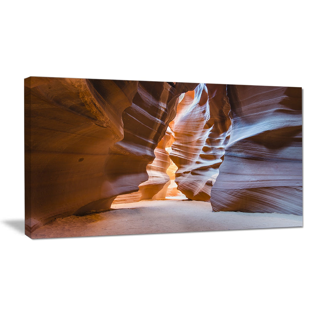 Brown Landscape Photo Canvas Print A468958