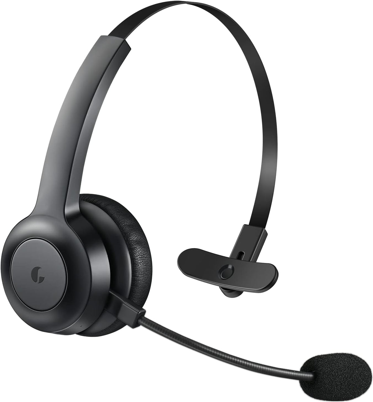 Wireless Bluetooth Headset with Microphone, AI Noise Cancelling, 35 Hrs Talk Time, USB Dongle, Charging Base, Mute Button, Pack of 2 Q5993