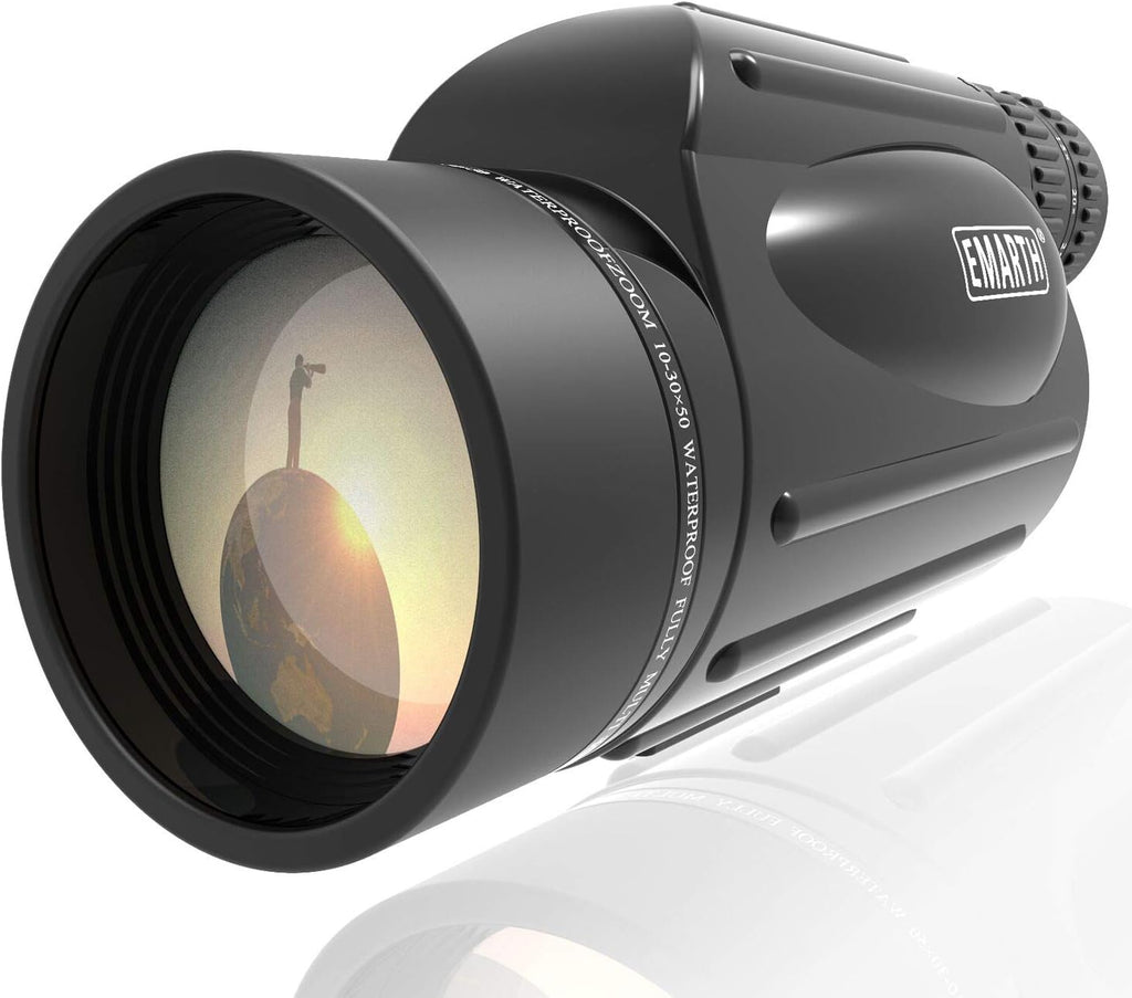 10-30X50 Zoom Monocular Telescope BAK4 Prism Waterproof R6947