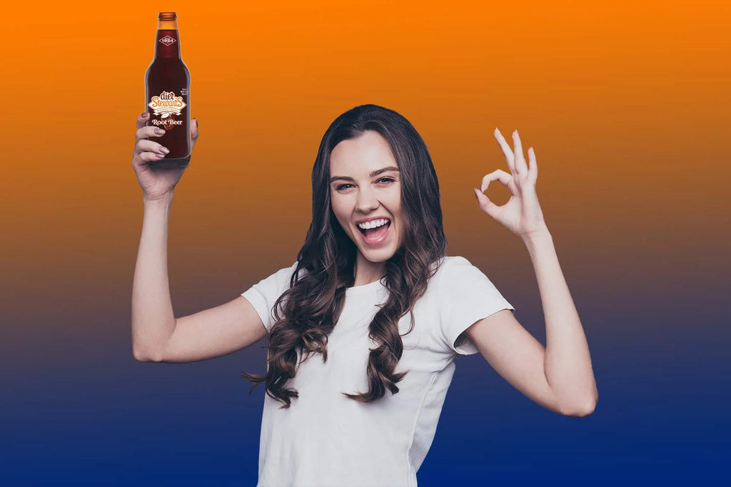 Root Beer, 12 fl oz (12 Glass Bottles) U5295