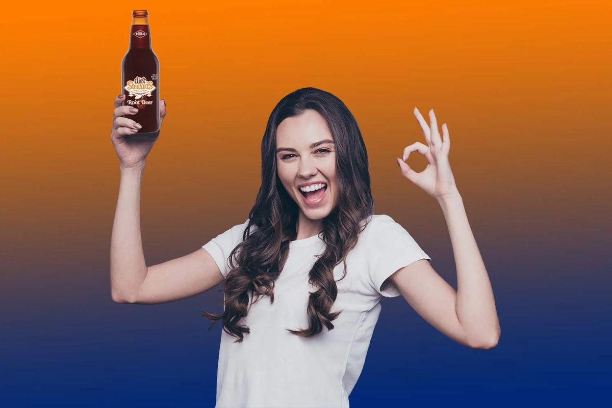 Root Beer, 12 fl oz (12 Glass Bottles) U5295