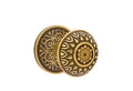 French Antique Brass Finish Passage Knob W48187