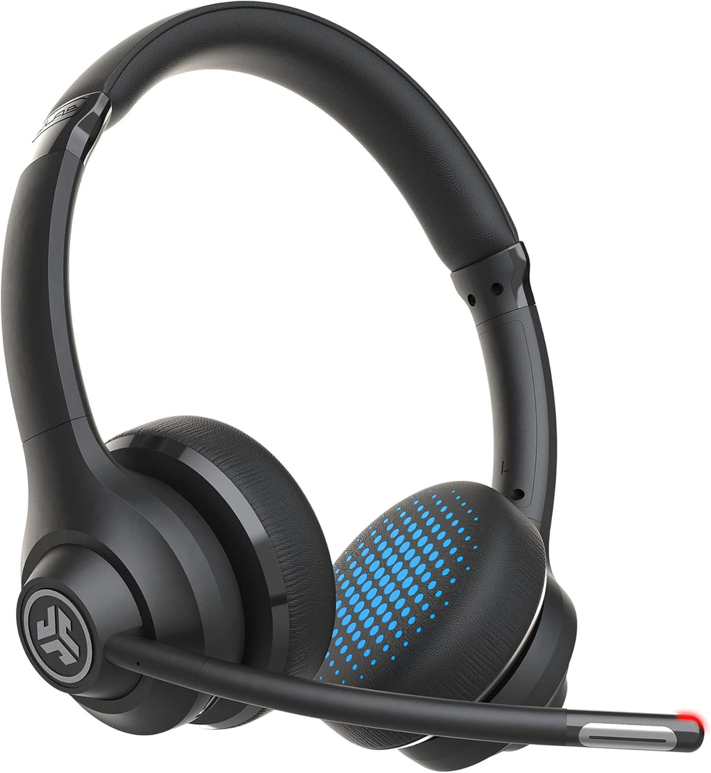 Wireless or Wired Over-Ear Headset with 60+ Hours Bluetooth Playtime, Removable Earcup C49112