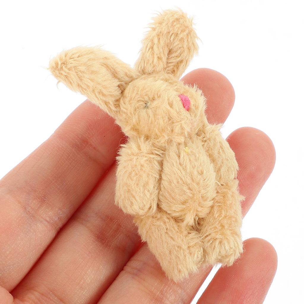 5pcs Miniature Plush Doll Figurines N1846