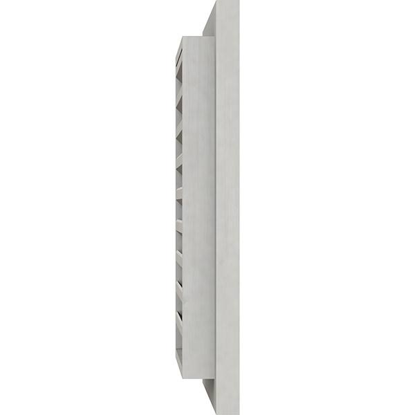 Primed Smooth Vertical Gable Vent O649