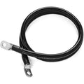 Single Black 8 ft 4/0 AWG Battery Cable Q880123