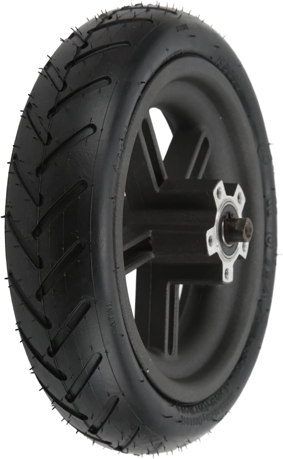8.5 Inch Scooter Rear Tire Set with Inner Tube and Hub, Pack of 2 K39966