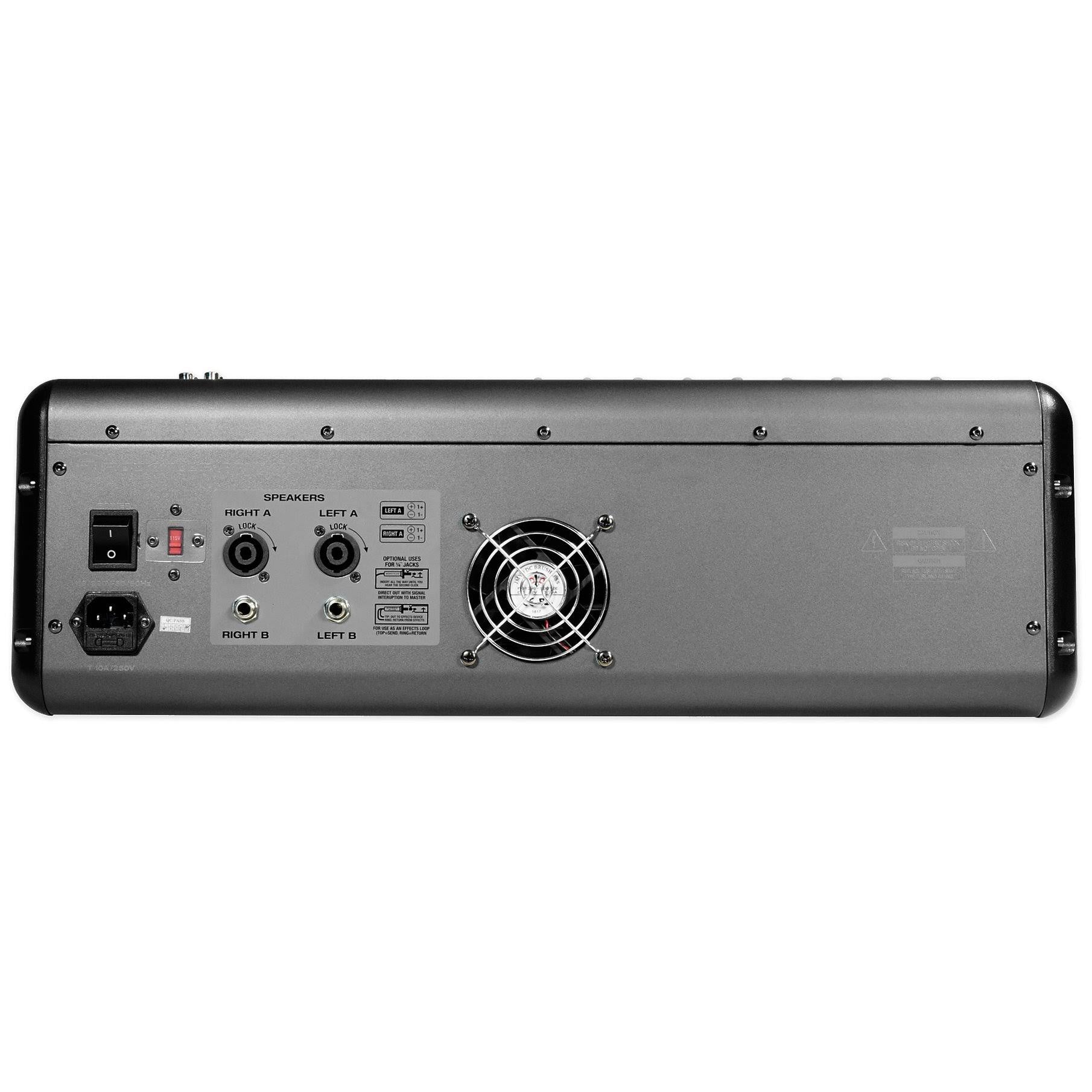 14-Channel 6000W Powered Mixer with USB and Effects I3777