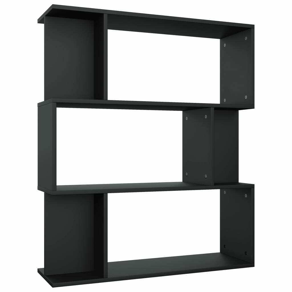 White Book Cabinet Room Divider Chipboard K27847