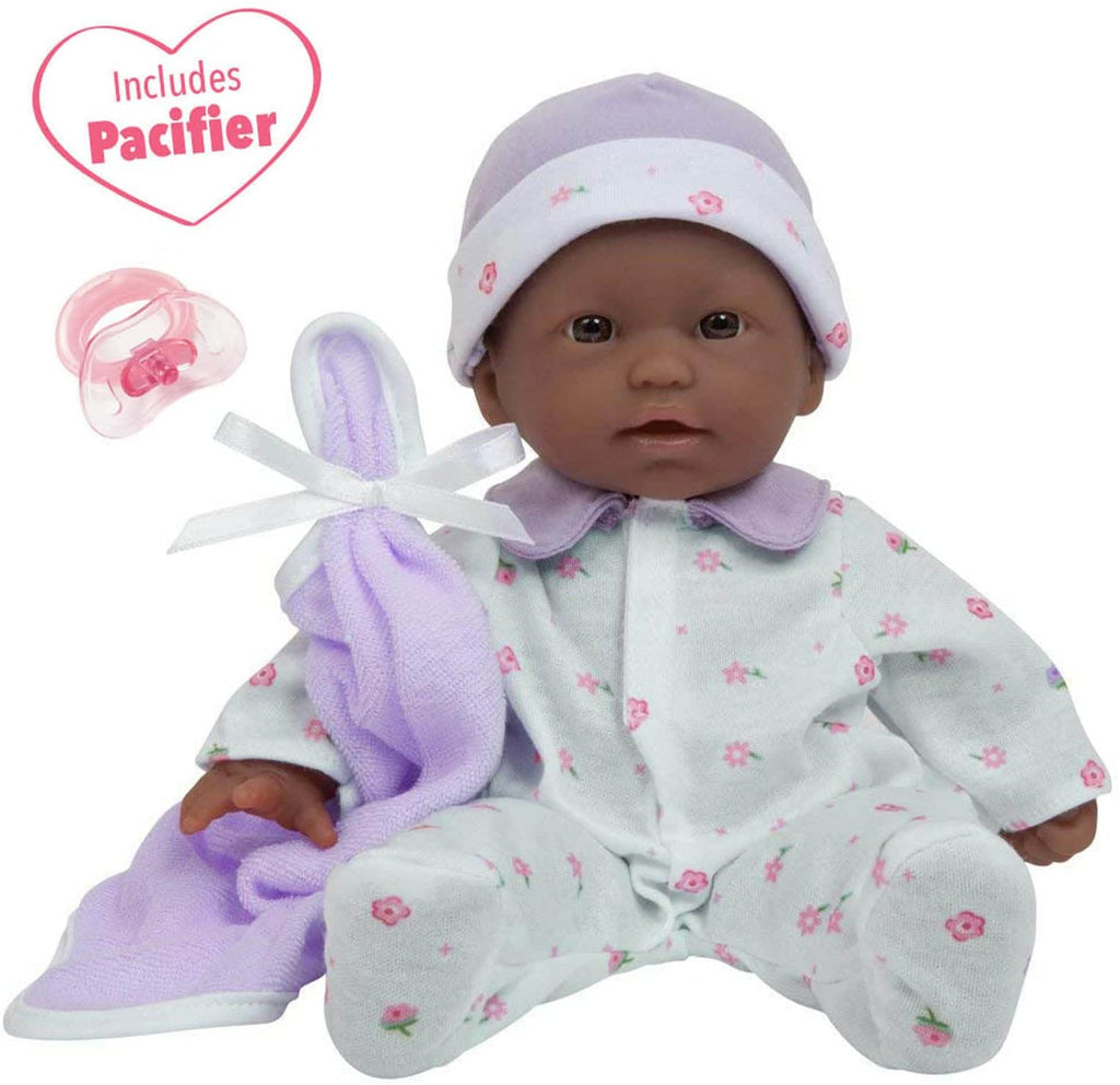 11 inch Soft Body Baby Doll in Purple O25463