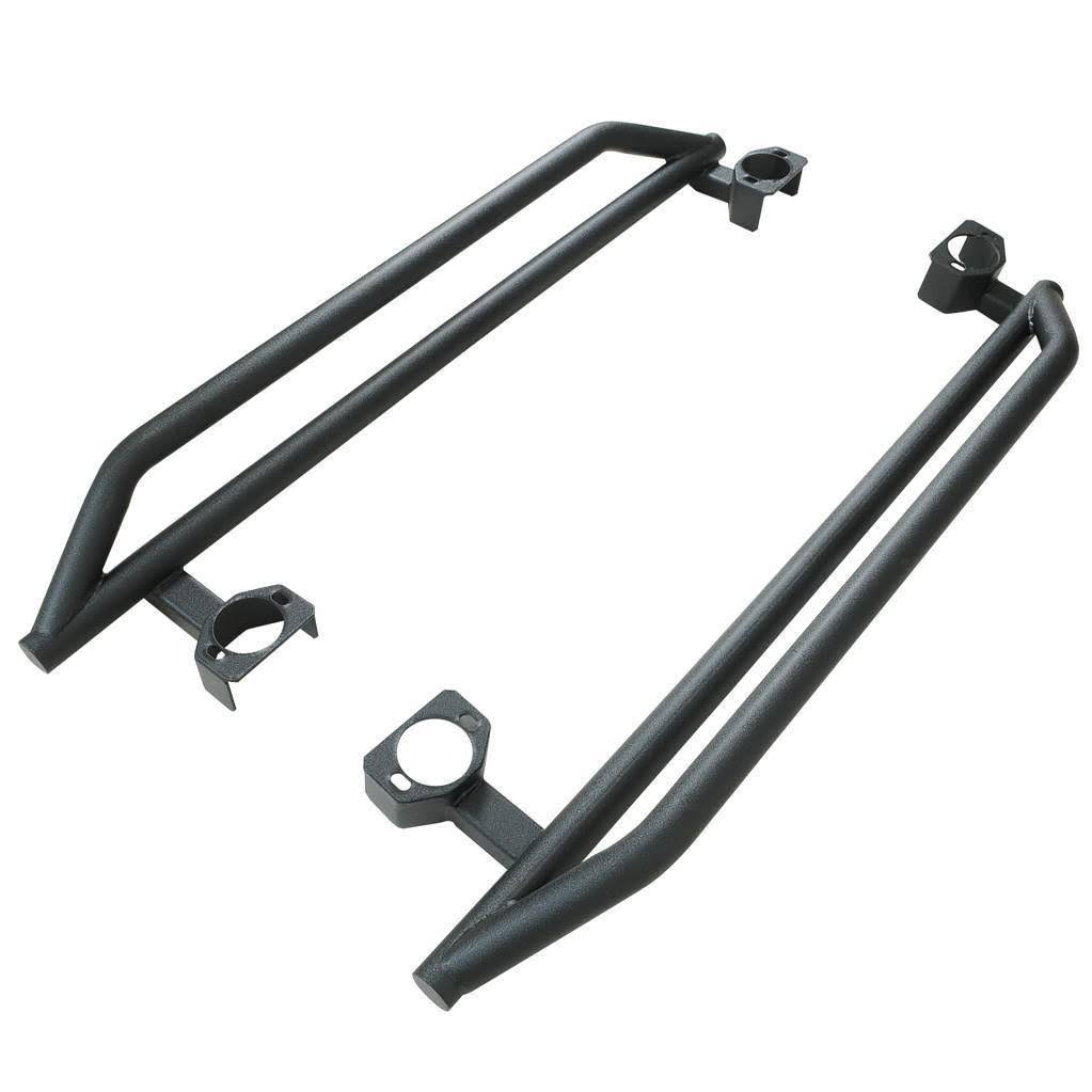 Textured Black Rock Guards for Jeep Wrangler JK 2 Door Z30098