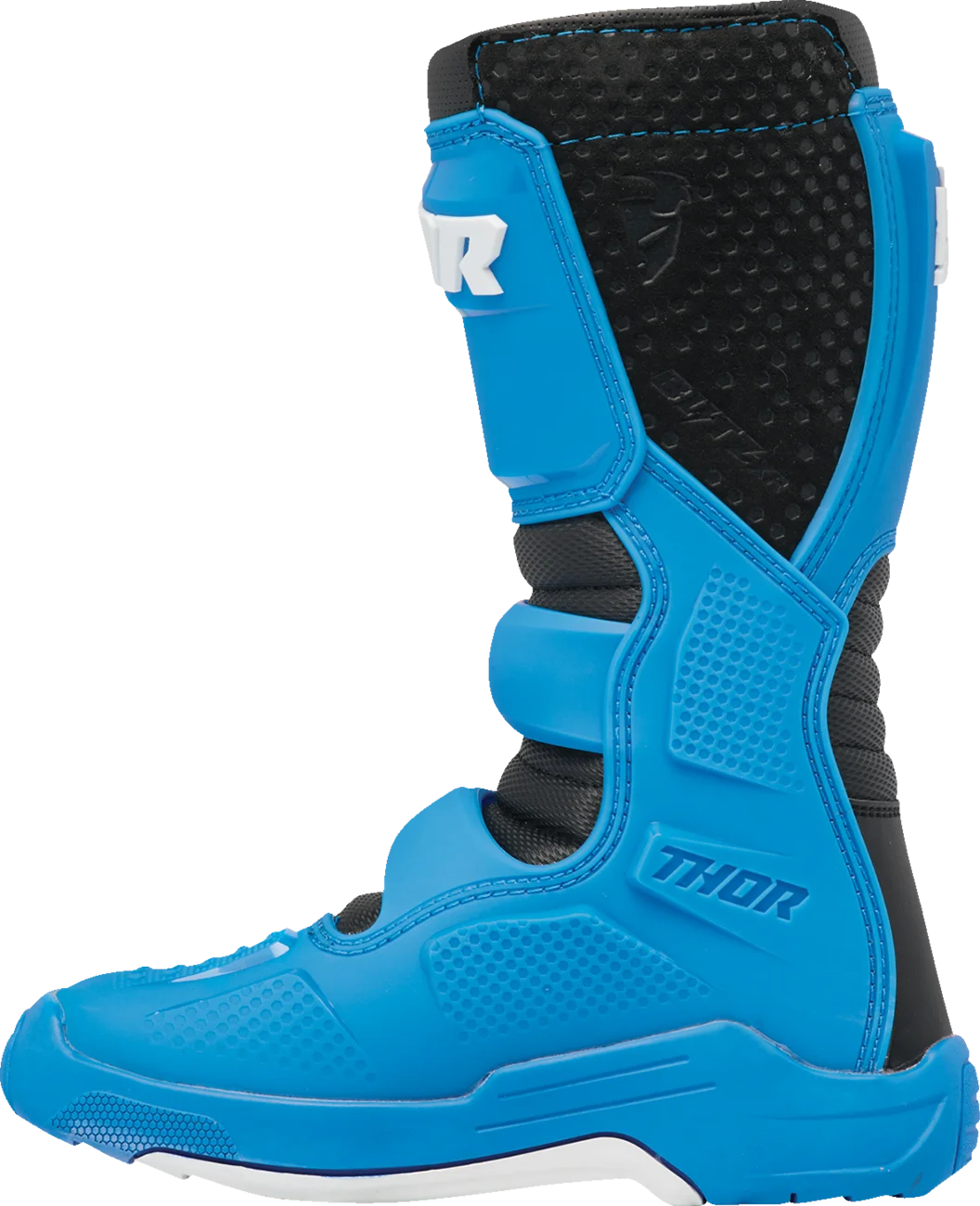 Blue/Black Motocross Riding Boots C97536