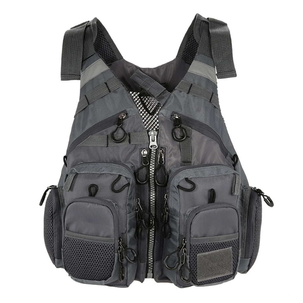 Outdoor Fishing Life Safety Jacket Floatation Device J266