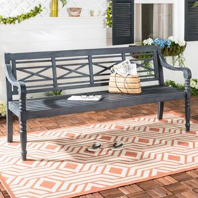 Dark Slate Gray Garden Bench H647421