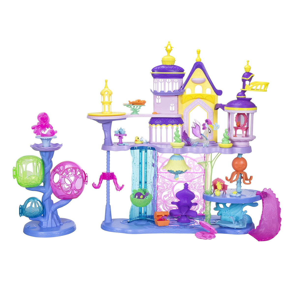 Canterlot & Seaquestria Castle with Light-Up Tower O17939