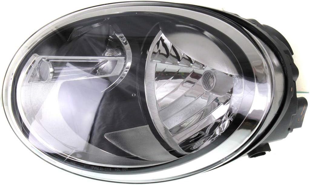 Volkswagen Beetle Headlight Assembly Pair Halogen F206