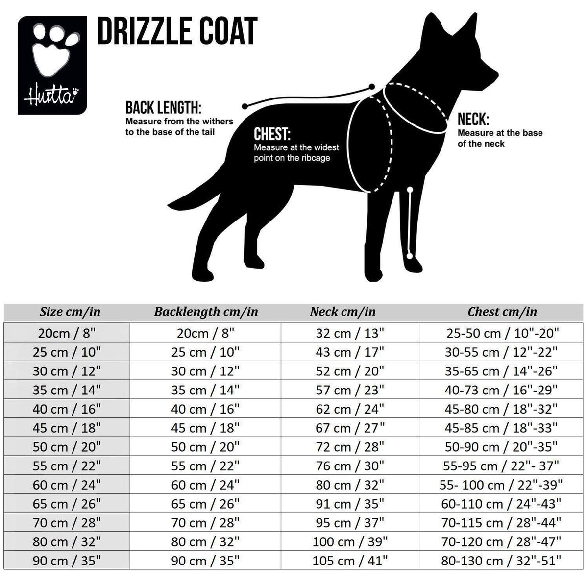 Raven Drizzle Coat 22 in A7288