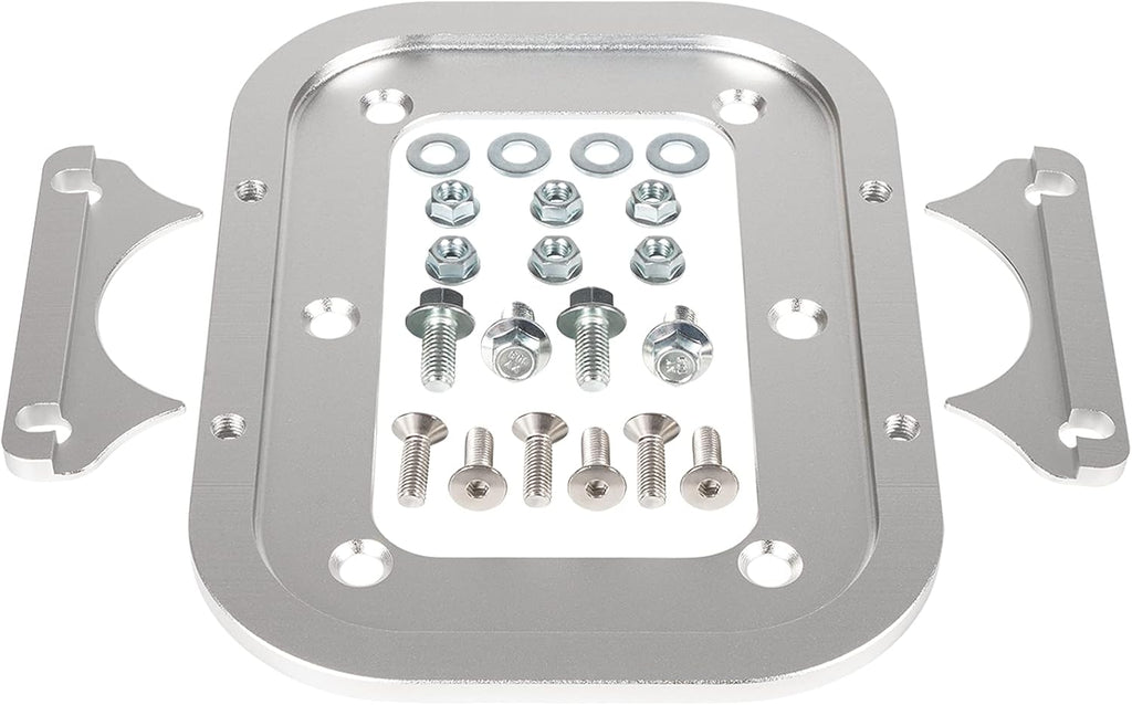 Billet Aluminum Battery Pallet Trunk Battery Hold Down Bracket Tray Pack of 2 D19901