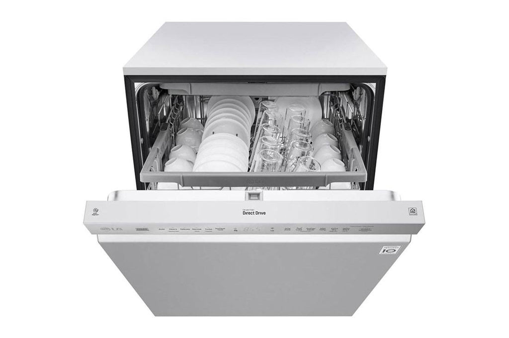 Stainless Front Control Smart Wi-Fi Enabled Dishwasher with Quadwash I9318
