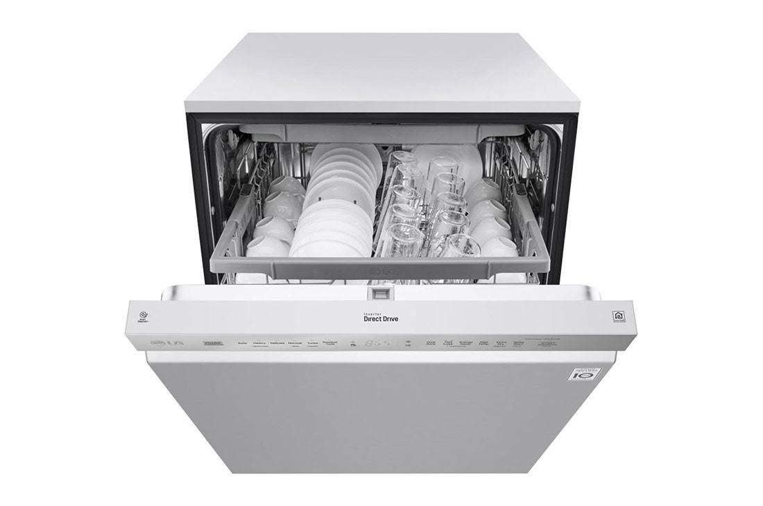 Stainless Front Control Smart Wi-Fi Enabled Dishwasher with Quadwash I9318