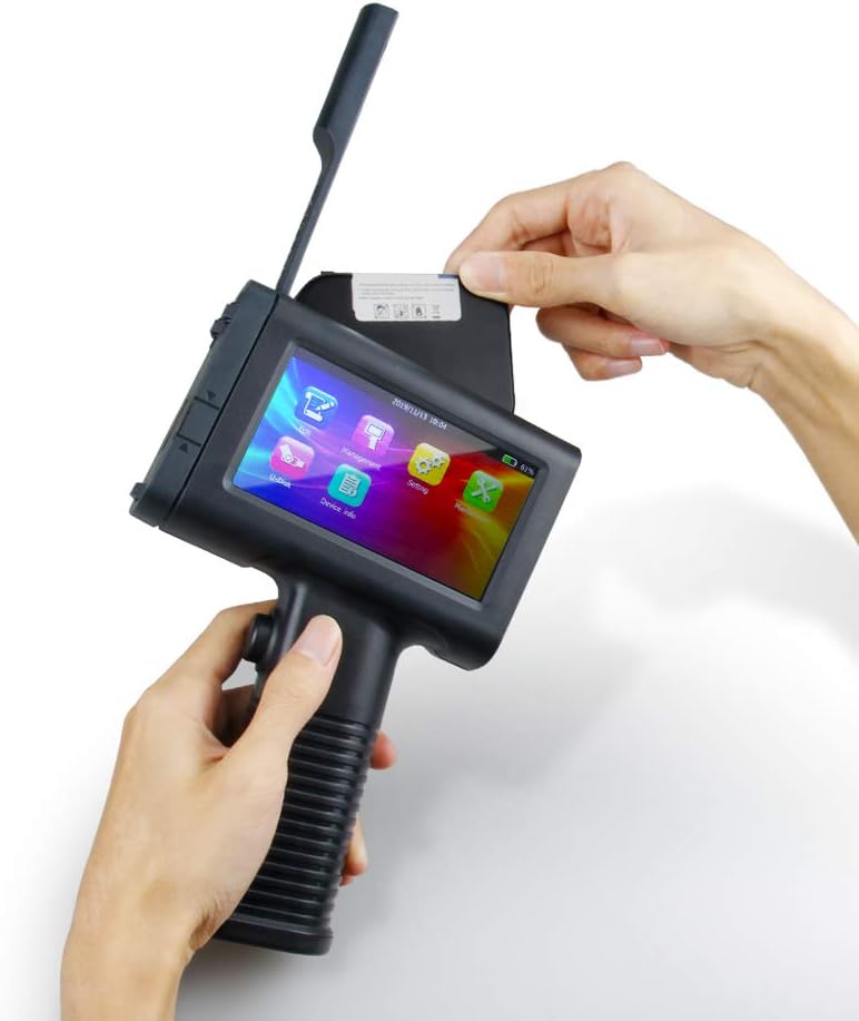 Handheld Printer Labeler with 4.3 Inch HD LED Touch Screen S70366