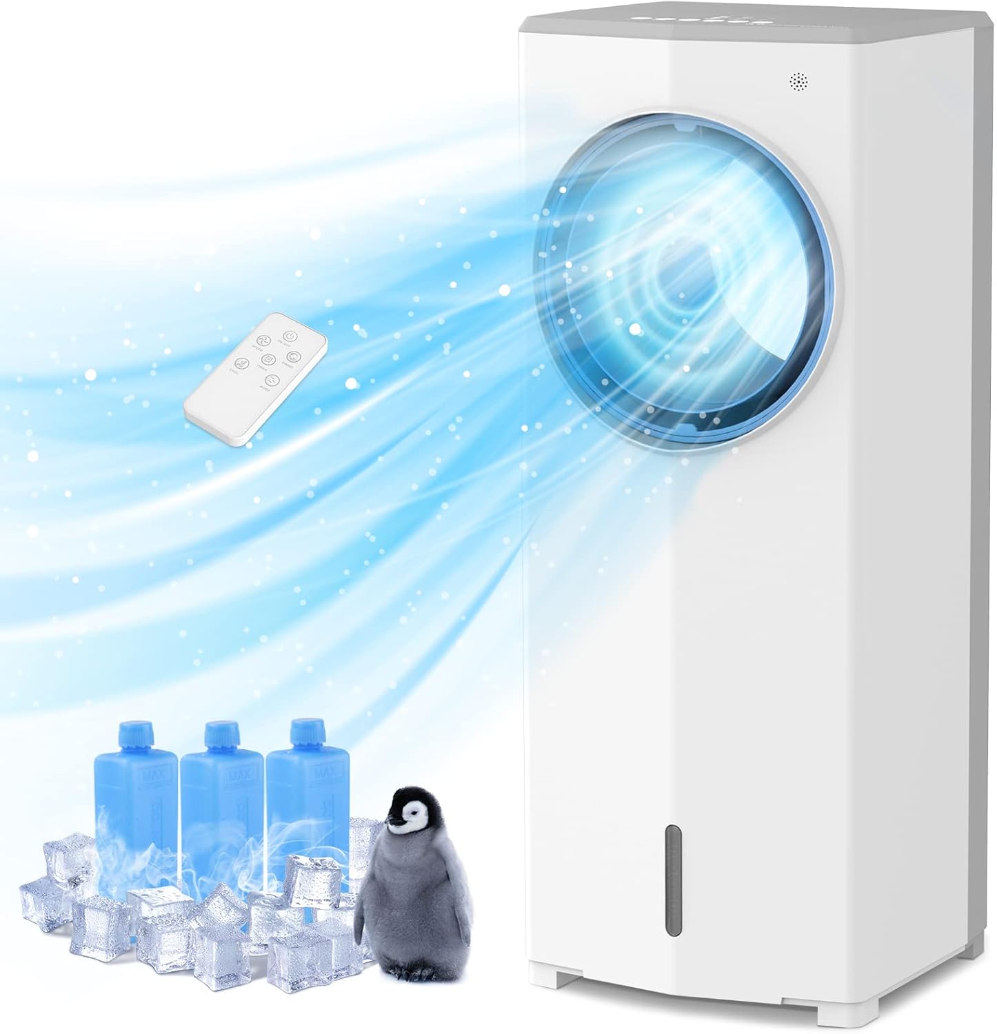 3 In 1 Evaporative Portable Air Cooler with Remote Control C115