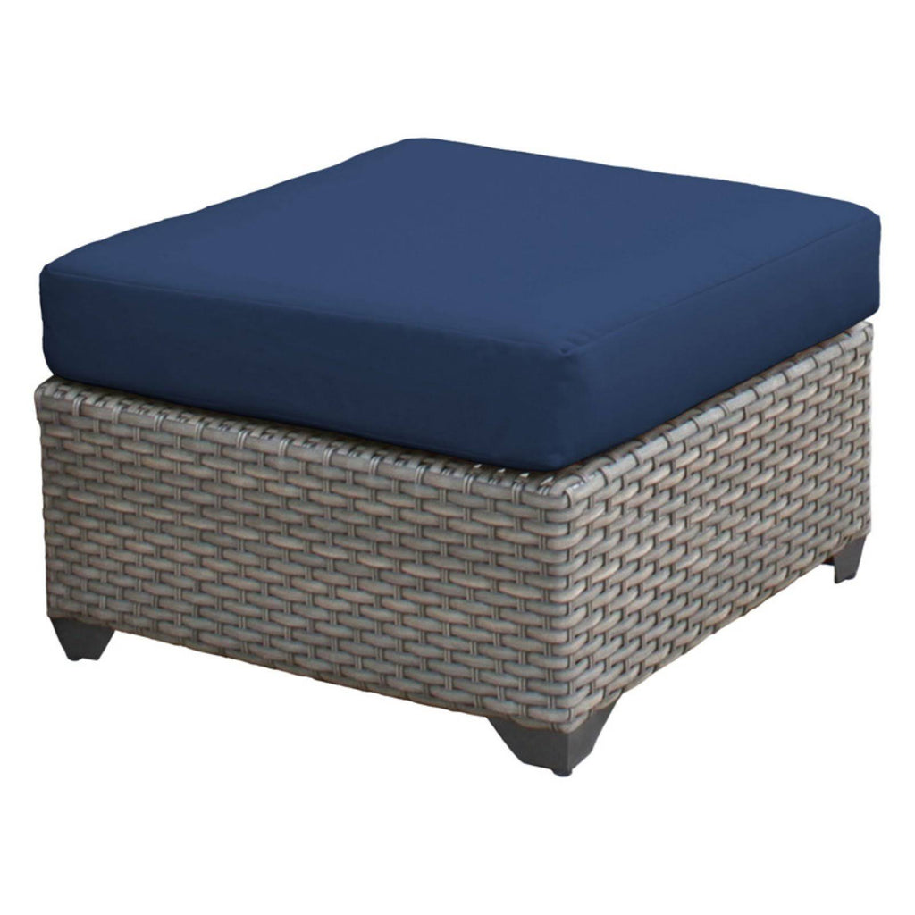 Navy Ottoman Q3431