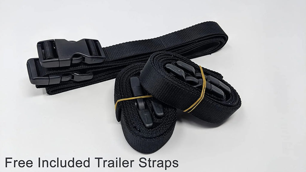 Yellow/Black Trailerable Jet Ski Cover with Trailer Straps and Storage Bag J8074
