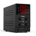 DC Power Supply Variable, 30V 10A Adjustable Switching Regulated Bench Power Supply with 4-Digits LED Display, USB Output, Alligator Leads Pack of 2 B600