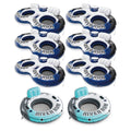 2 Person Inflatable River Float (6 Pack) + Single Tube (Pair) S942239