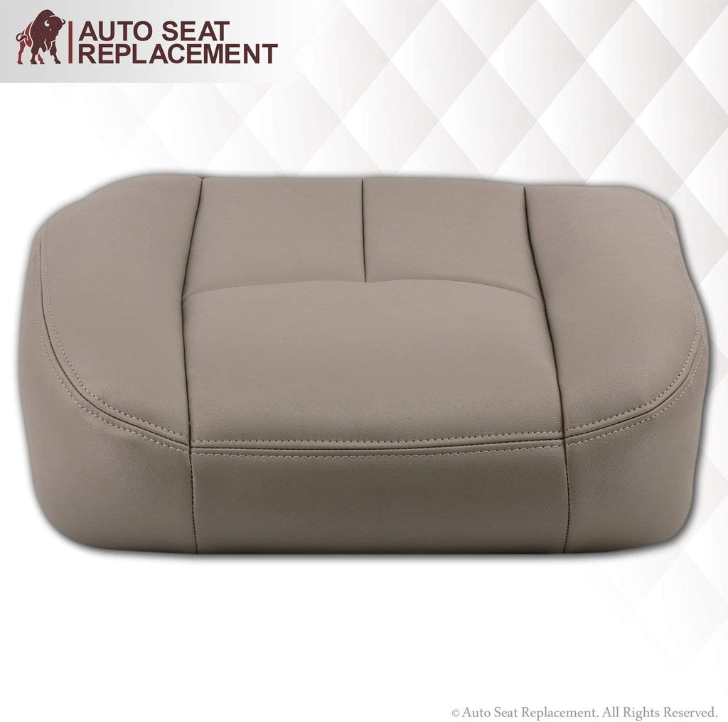 Passenger Synthetic Leather Seat Cover in Pewter Gray A590