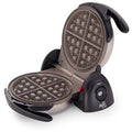 Black Ceramic Belgian Waffle Maker W675605