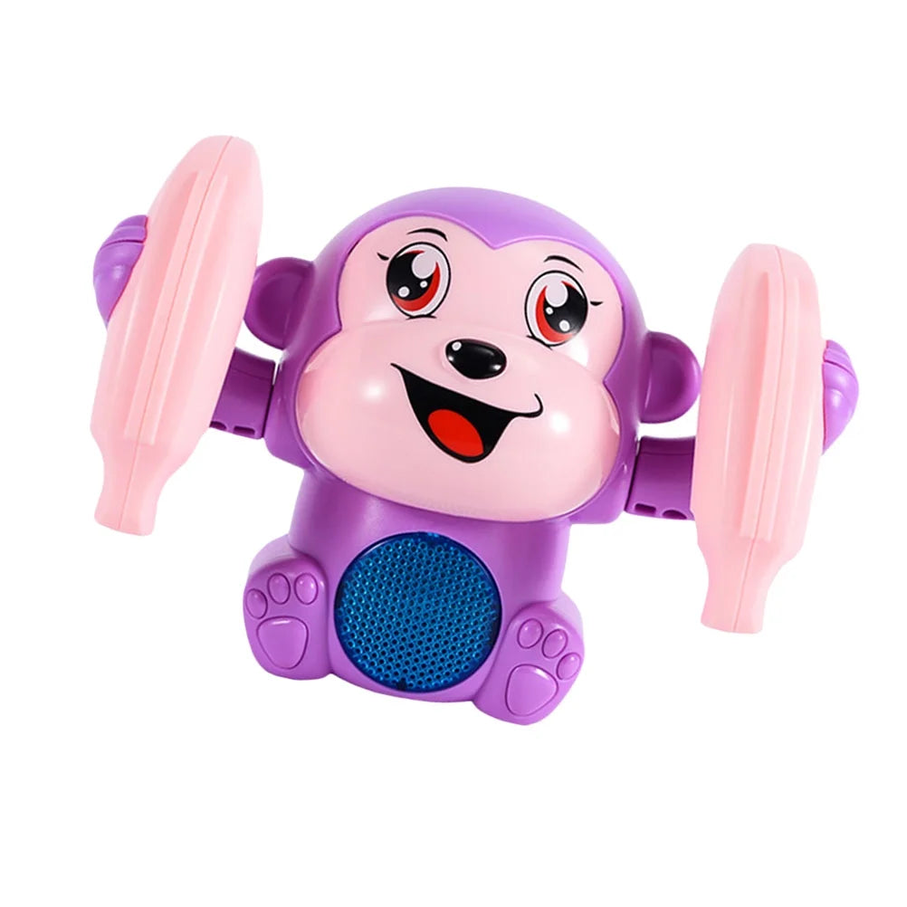 Purple Electric Tumbling Monkey Toy Y7771
