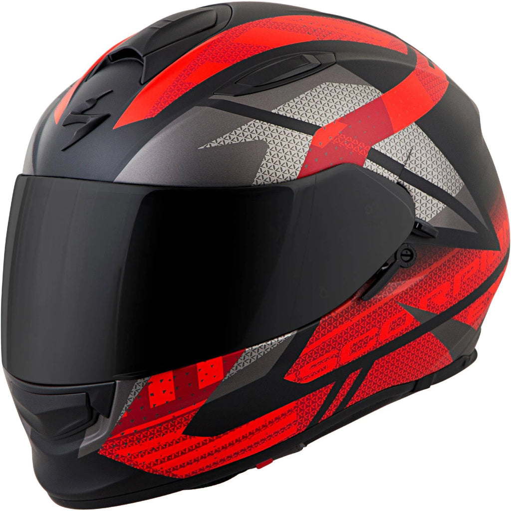 White/Silver Motorcycle Helmet W61672