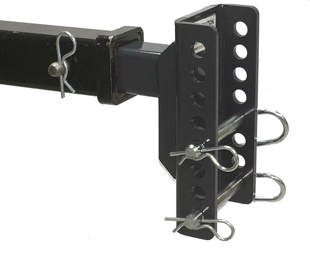 Drop Ball Mount with Sway Control Tabs, 12,000 lbs, Fits 2-1/2" Hitch, 2-5/16" Ball M72010
