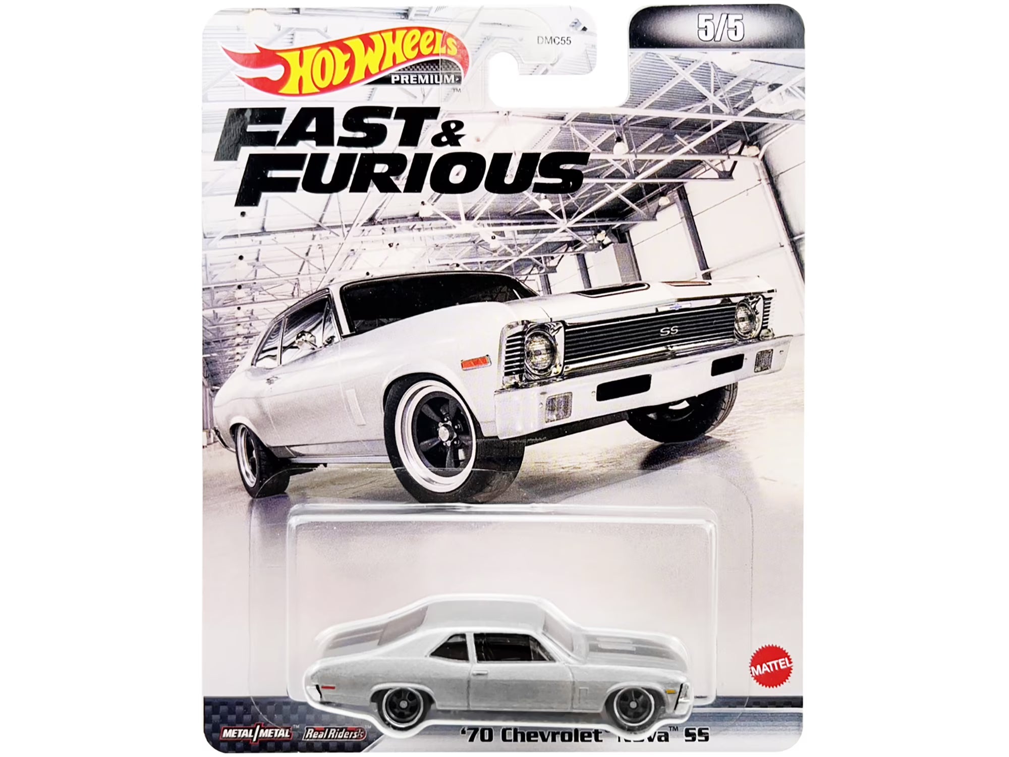 Silver Metallic Diecast Model Car S3758