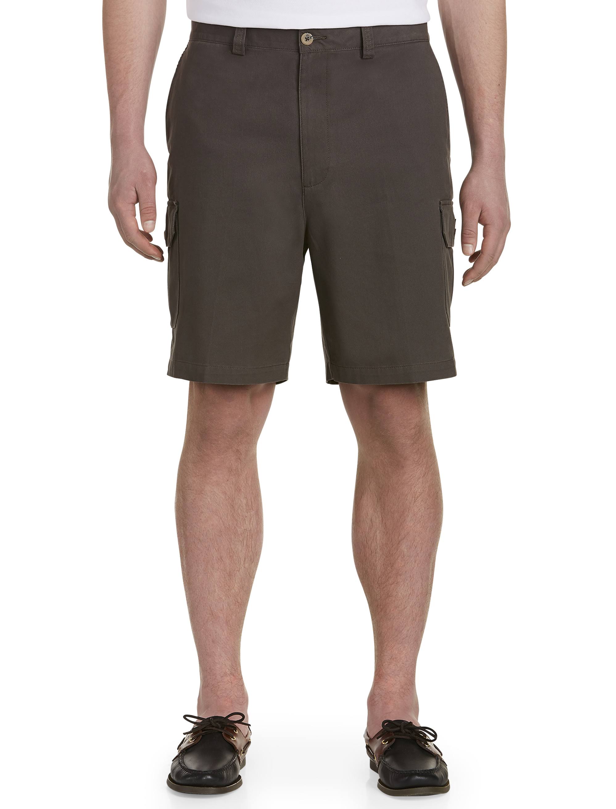 White Twill Cargo Shorts T798771